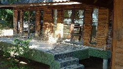 Siriwhite Bungalows near Trat front door